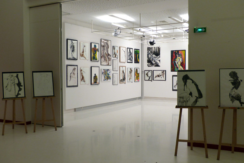 Exposition Modèles vivants - Maison des Arts