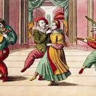 2 musiciens et 2 danseurs