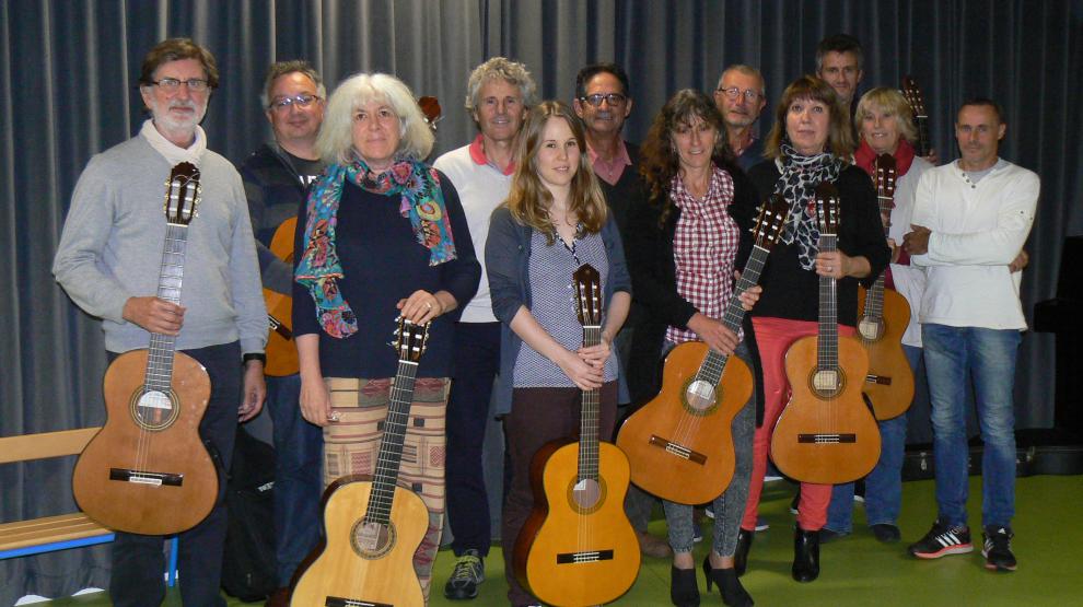 L'ensemble de guitares