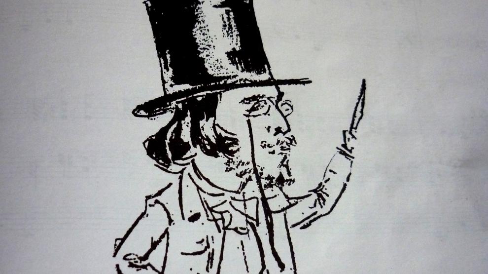 Dessin de Satie