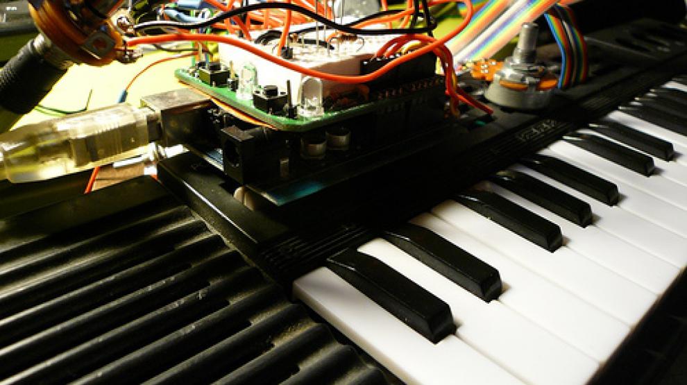 Clavier et carte Arduino