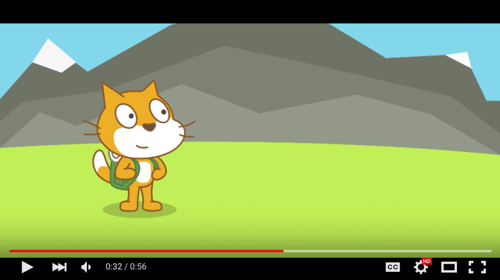 Aperçu du logiciel scratch