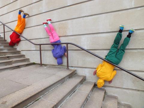 « Bodies in Urban Spaces », Willi Dorner Photo : Lisa Rastl